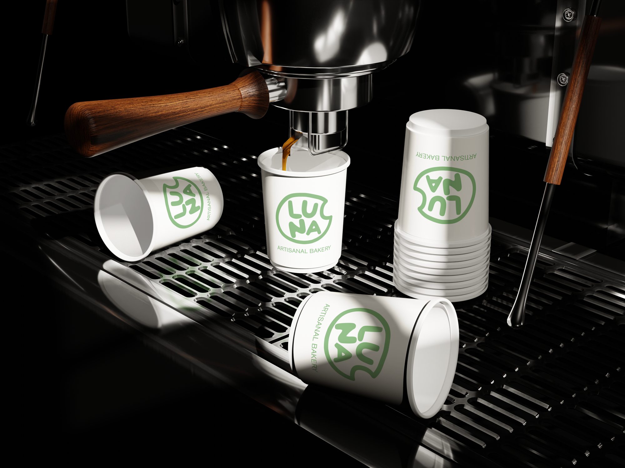 Luna Bakery Branding